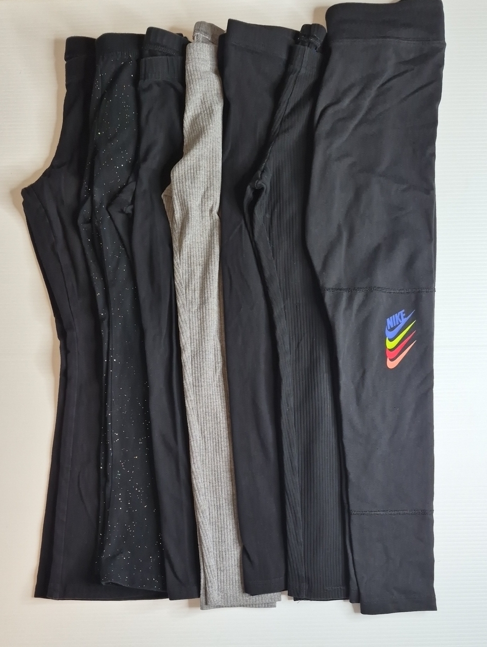 Girls Size 8 Medium Leggings Bundle 7 Pairs